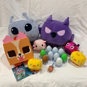 Pet Simulator Colorful Plush Toy and Egg Collection for Kids